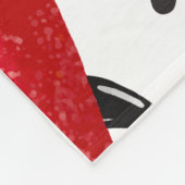 Whimsical Galaxy Rocket Space Pattern Baby Blanket Fleecedecke (Ecke)