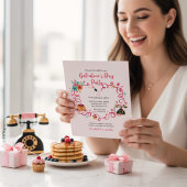 Whimsical Galentines Invitation Vintage Phone Einladung