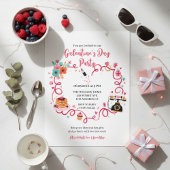 Whimsical Galentines Invitation Vintage Phone Einladung