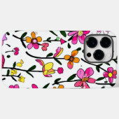 Whimsical Garden Blooms: Funny Floral Phone Cases (Rückseite (Horizontal))
