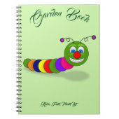 Whimsical Garden Bug Notebook Notizblock (Vorderseite)