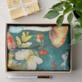 Whimsical Garden Delight Mushroom und Dragonfly Seidenpapier (Geschenk)