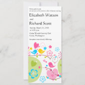 Whimsical Garden Einladung (Vorderseite)