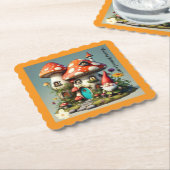 "Whimsical Garden Escape" Untersetzer (angewinkelt)