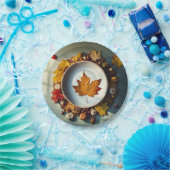 "Whimsical Garden Fiesta Paper Tellers" Pappteller (Party)