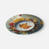 "Whimsical Garden Fiesta Paper Tellers" Pappteller (Schrägansicht)