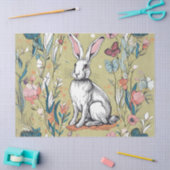 Whimsical Garden Hare Seidenpapier (Basteln)