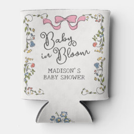 Whimsical Garden Party Floral Doodle Kinderdusche Dosenkühler