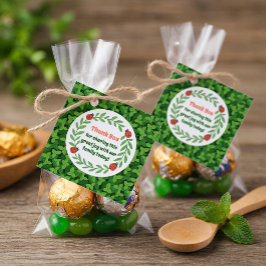 Whimsical Garden Party Vielen Dank Tag Geschenkanhänger