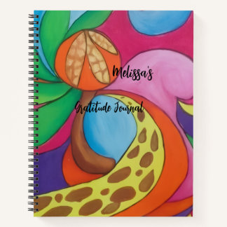 Whimsical Garden Personalisiertes Dankbarkeitstage Notizblock