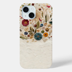 Whimsical Garden Pressed Blume Bohemisch Case-Mate iPhone Hülle