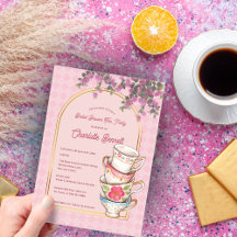 Whimsical Garden Tea Party Brautparty