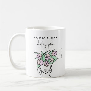 Whimsical Gardener Personalisiert Kaffeetasse
