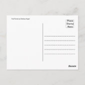 Whimsical Gaze - The Red Panda Postkarte (Rückseite)