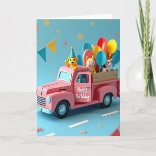 Whimsical Geburtstagshund Karte