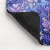Whimsical Geist und Katze in Twilight Meadow Mousepad (Ecke)