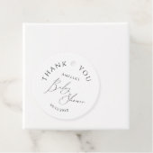 Whimsical Gender Neutral Baby Dusche Vielen Dank Geschenkanhänger (Beispiel)