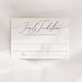 Whimsical Gender Neutral Family Traditions Card Dankeskarte