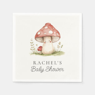 Whimsical Gender Neutral Niedlich Baby Dusche Serviette