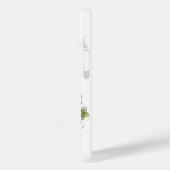 Whimsical Gepunktet Dog with Bird Case-Mate iPhone Hülle (Rückseite / Links)