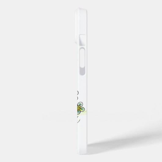 Whimsical Gepunktet Dog with Bird Case-Mate iPhone Hülle (Rückseite / Links)