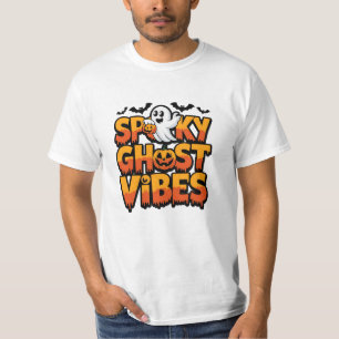 Whimsical Ghost Artwork für Spooky Season T-Shirt