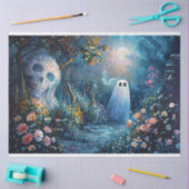 Whimsical Ghost Garden Entdeckungsreise Seidenpapier (Basteln)