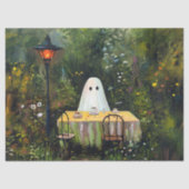 Whimsical Ghost Garden Tee Party Entdeckungsreise Seidenpapier (Vorderseite)