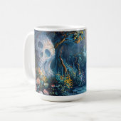 Whimsical Ghost Garden Wanderweg Kaffeetasse (Vorderseite Links)
