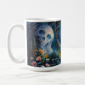 Whimsical Ghost Garden Wanderweg Kaffeetasse (Links)