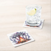 Whimsical Ghost Halloween Paper Untersetzer (Vor Ort)