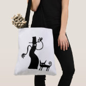 Whimsical Ghost und Cat Tasche (Von Nahem)