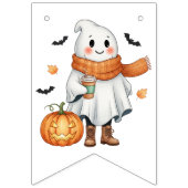 Whimsical Ghosts - BOO - Wimpelkette (Dritte Fahne)