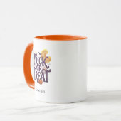 Whimsical Ghosts Halloween  Tasse (Vorderseite Links)