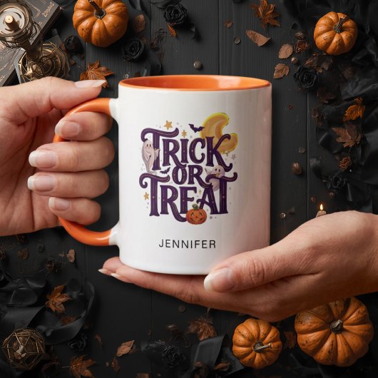 Whimsical Ghosts Halloween  Tasse