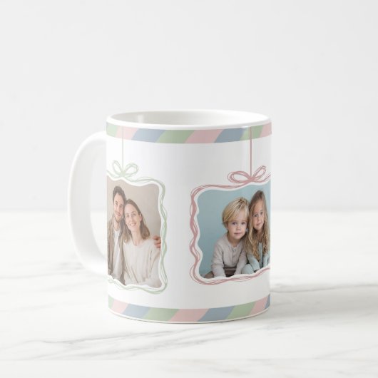 Whimsical Gift Box Photo Kaffeetasse (Vorderseite Links)