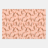 Whimsical Gift Wrap für sie (Set von 3) Geschenkpapier Set (Vorderseite)