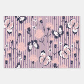 Whimsical Gift Wrap für sie (Set von 3) Geschenkpapier Set (Vorderseite 3)