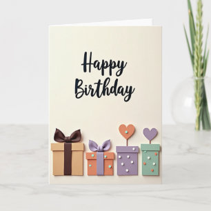 Whimsical Gifts Geburtstagskarte Karte