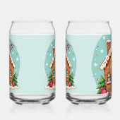 Whimsical Gingerbread House Christmas Scene Dosenglas (Links)