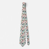 Whimsical Giraffe Polka Dot Pattern - Pastel Krawatte (Vorderseite)