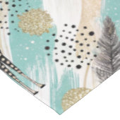 Whimsical Giraffe Polka Dot Pattern - Pastel Tischdecke (Schrägansicht)