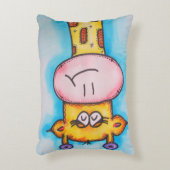 Whimsical Giraffe Zierkissen (Vorderseite(Vertikal))