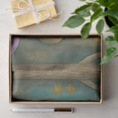 Whimsical Girl Clown Decoupage Seidenpapier (Geschenk)