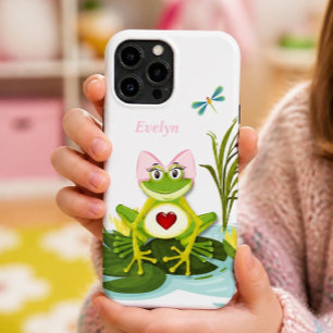 Whimsical Girl Frog Personalisiert Case-Mate iPhone Hülle