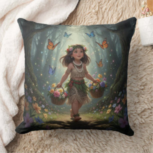 Whimsical Girl  Kissen