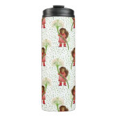 Whimsical Girl mit Dandelion Pattern Thermosbecher (Vorderseite)