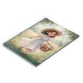 Whimsical Girl Notebook Notizblock (Linke Seite)