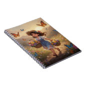 Whimsical Girl Notebook Notizblock (Rechte Seite)