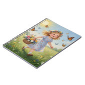Whimsical Girl Notebook Notizblock (Linke Seite)